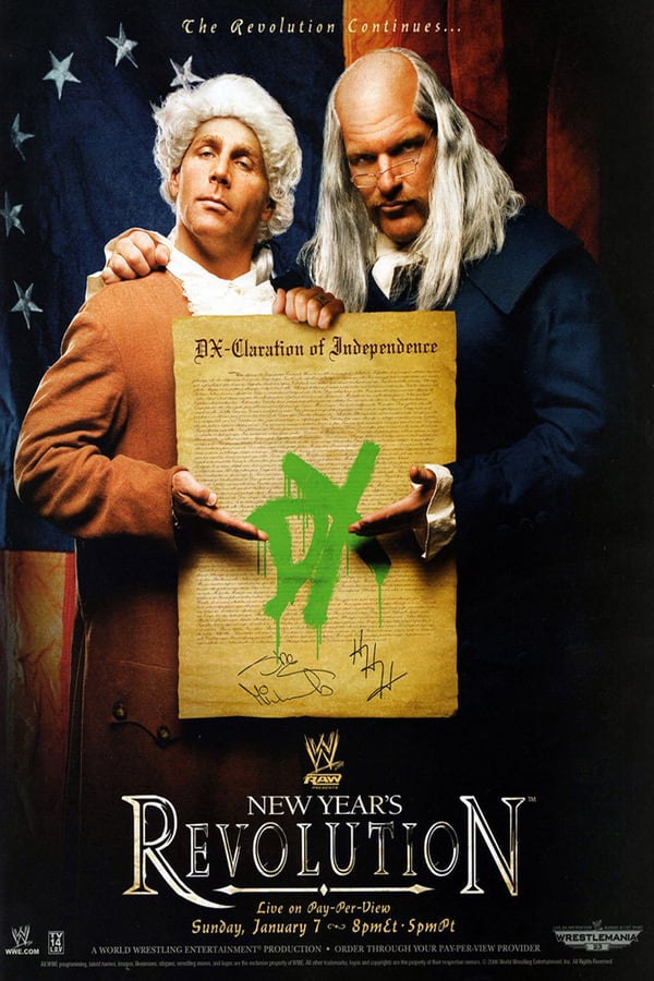 Cover of the movie WWE New Year's Revolution 2007
