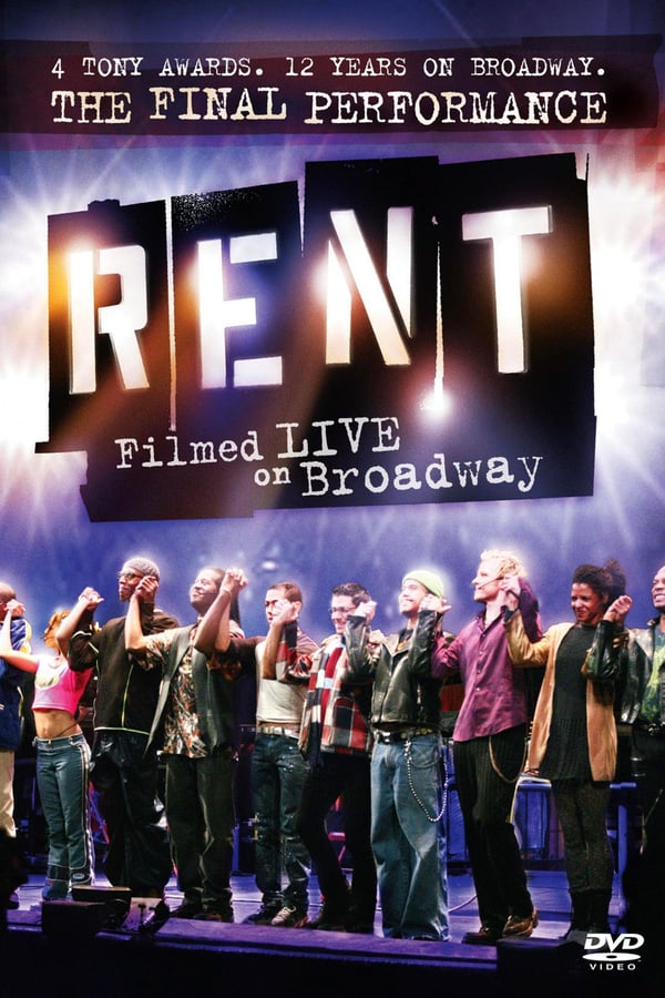 Cover of the movie Rent: Filmed Live on Broadway