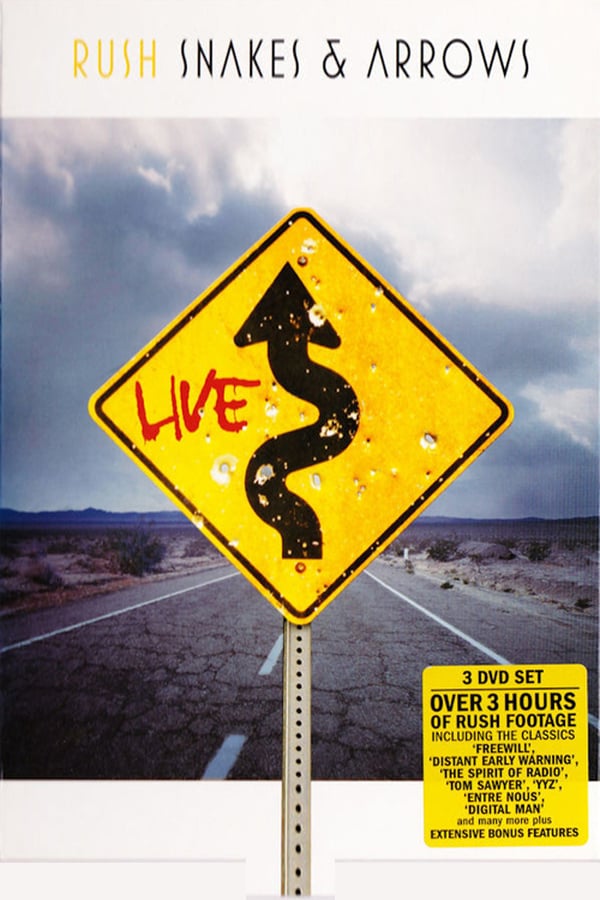 Cover of the movie Rush: Snakes & Arrows Live