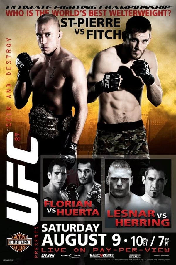Cover of the movie UFC 87: Seek and Destroy