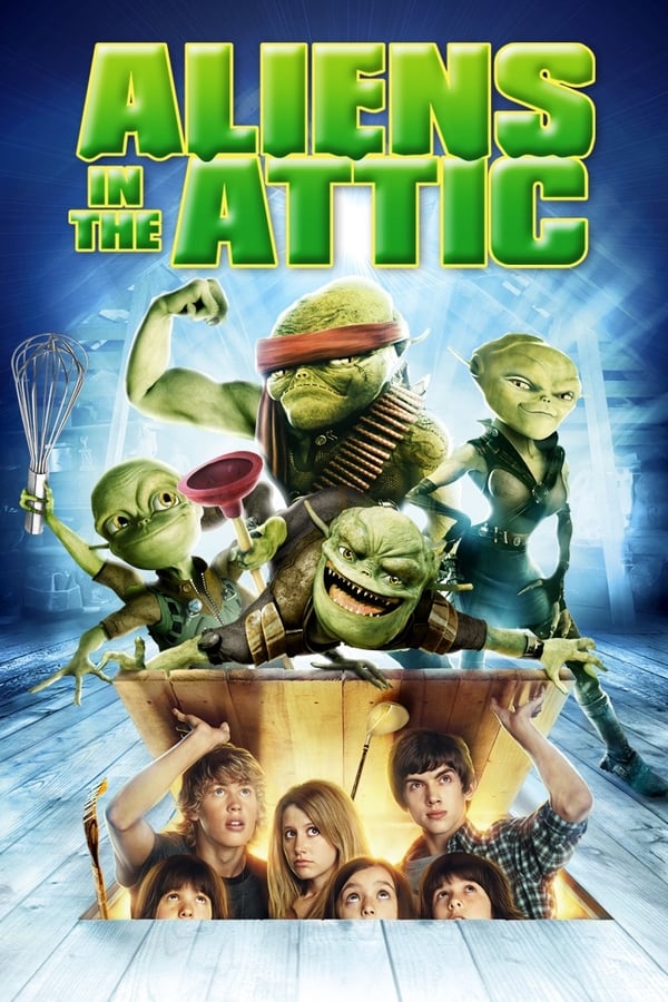 Cover of the movie Aliens in the Attic
