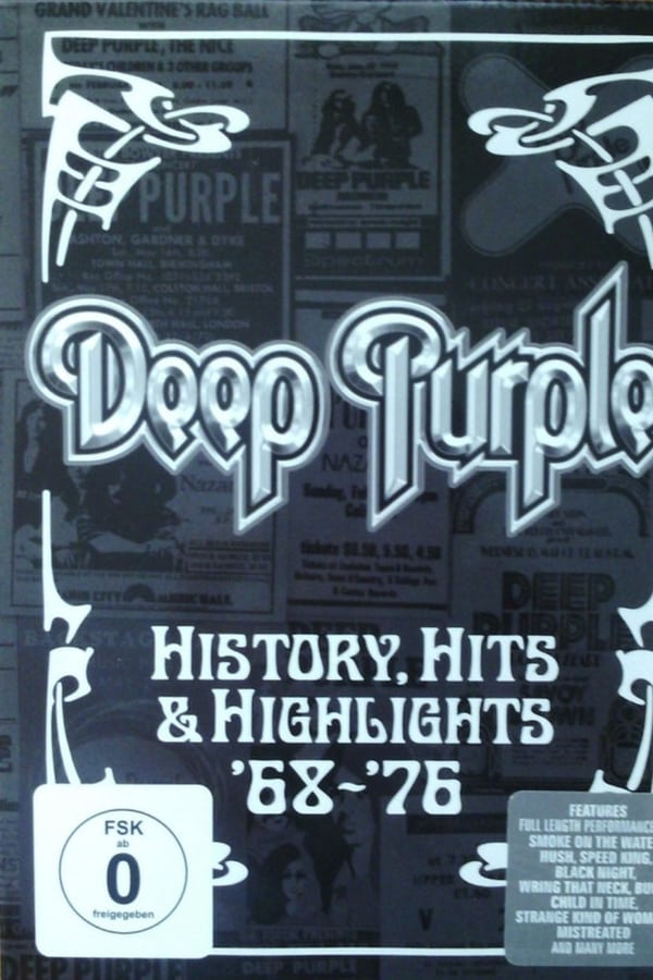 Cover of the movie Deep Purple: History, Hits & Highlights '68-'76