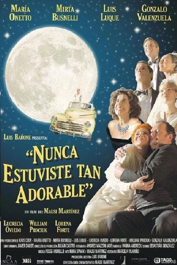 Cover of the movie Nunca estuviste tan adorable