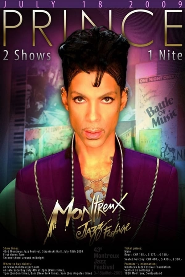 Cover of the movie Prince: Montreux Jazz Festival (Early Show)