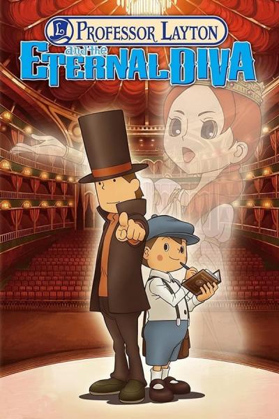 Cover of Professor Layton and the Eternal Diva