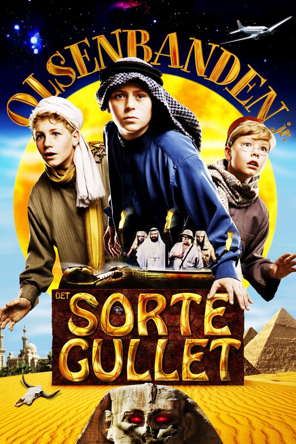 Cover of the movie The Junior Olsen Gang and the Black Gold