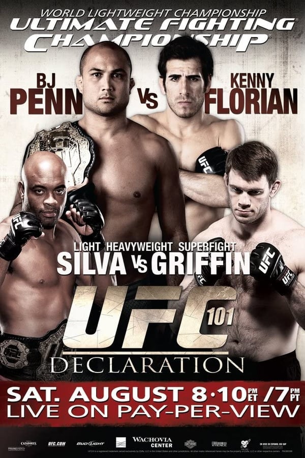 Cover of the movie UFC 101: Declaration