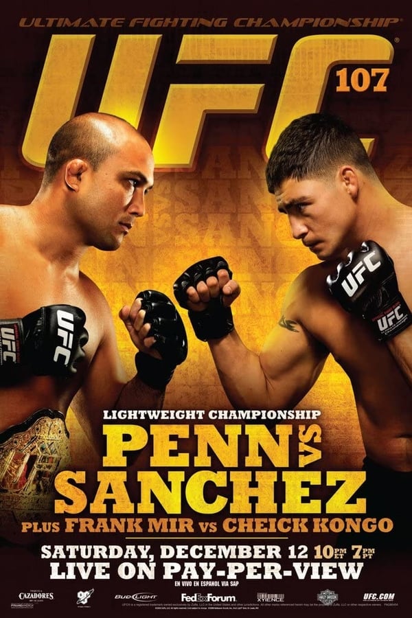 Cover of the movie UFC 107: Penn vs. Sanchez