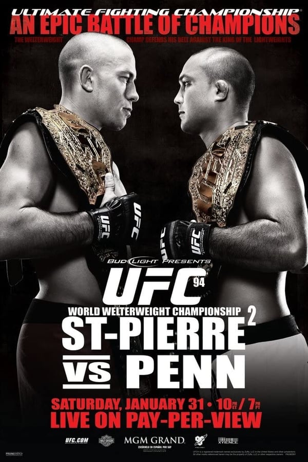 Cover of the movie UFC 94: St-Pierre vs. Penn 2