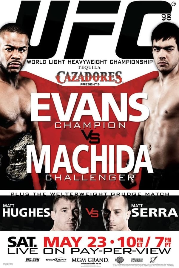 Cover of the movie UFC 98: Evans vs. Machida