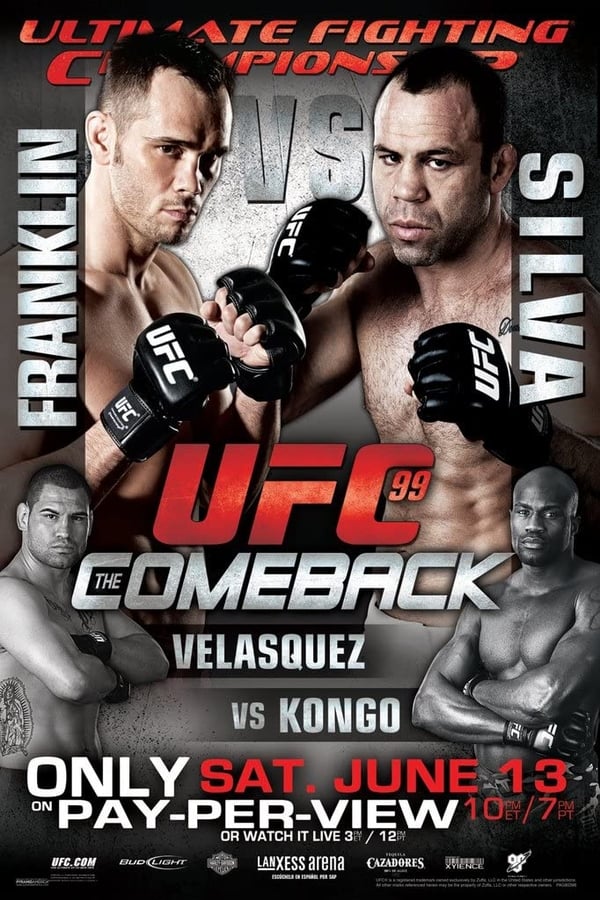 Cover of the movie UFC 99: The Comeback