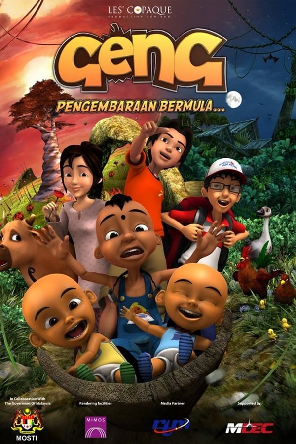 Cover of the movie Upin & Ipin Geng Pengembaraan Bermula