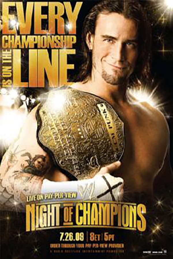 Cover of the movie WWE Night of Champions 2009