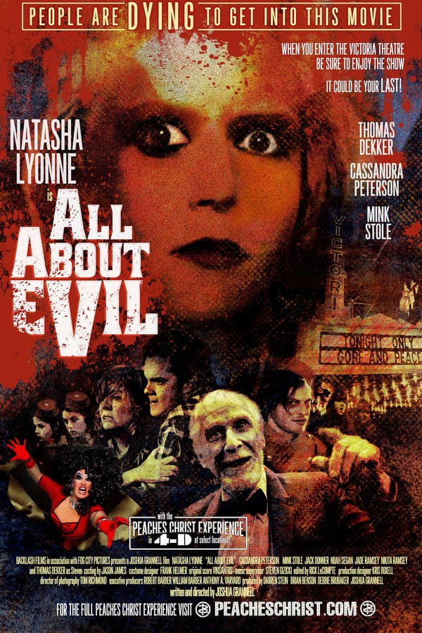 Cover of the movie All About Evil