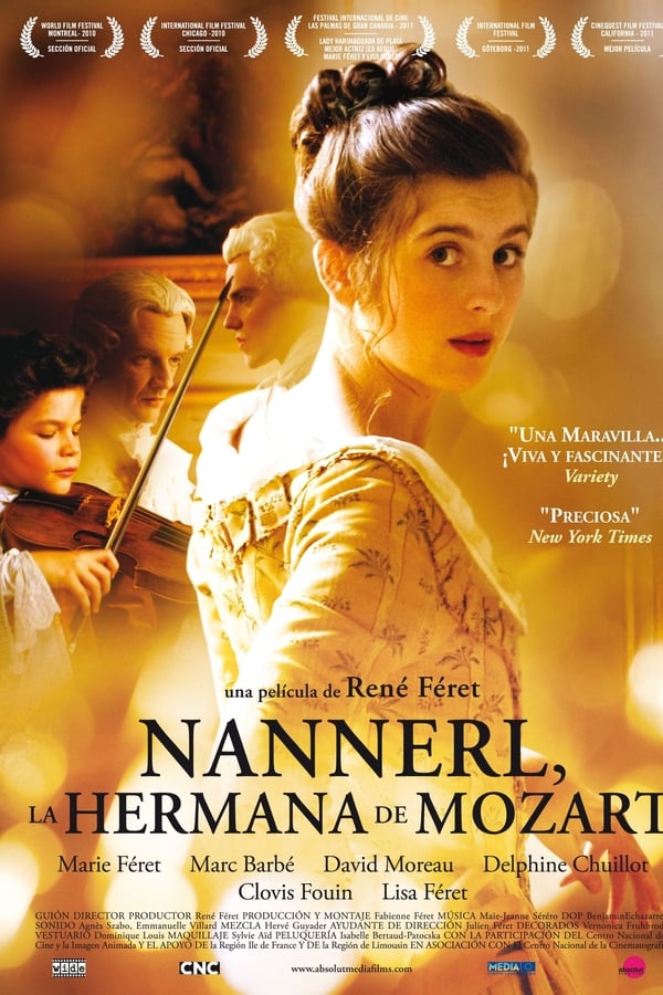 Cover of the movie Mozart's Sister