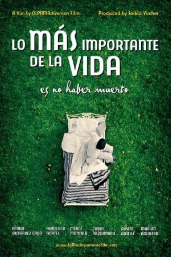 Cover of the movie The most important thing in life is not being dead