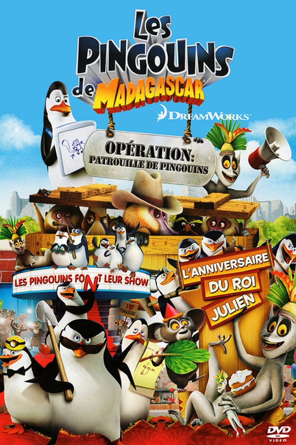 Cover of the movie The Penguins of Madagascar: New to the Zoo