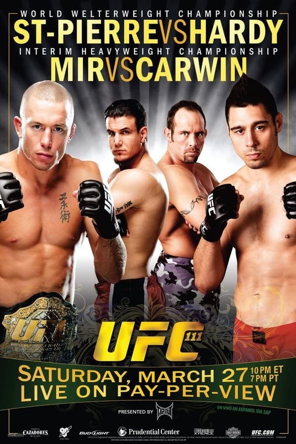 Cover of the movie UFC 111: St-Pierre vs. Hardy