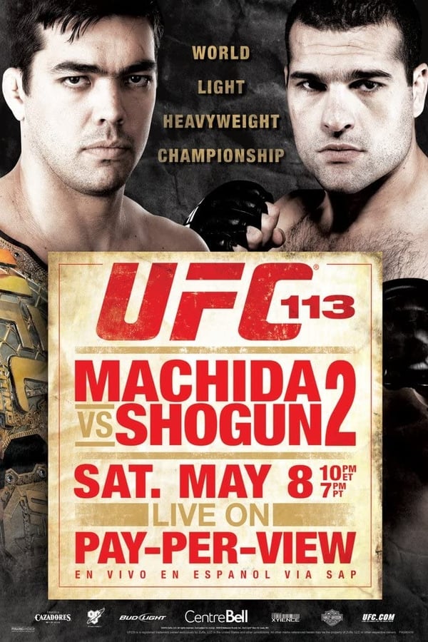Cover of the movie UFC 113: Machida vs. Shogun 2