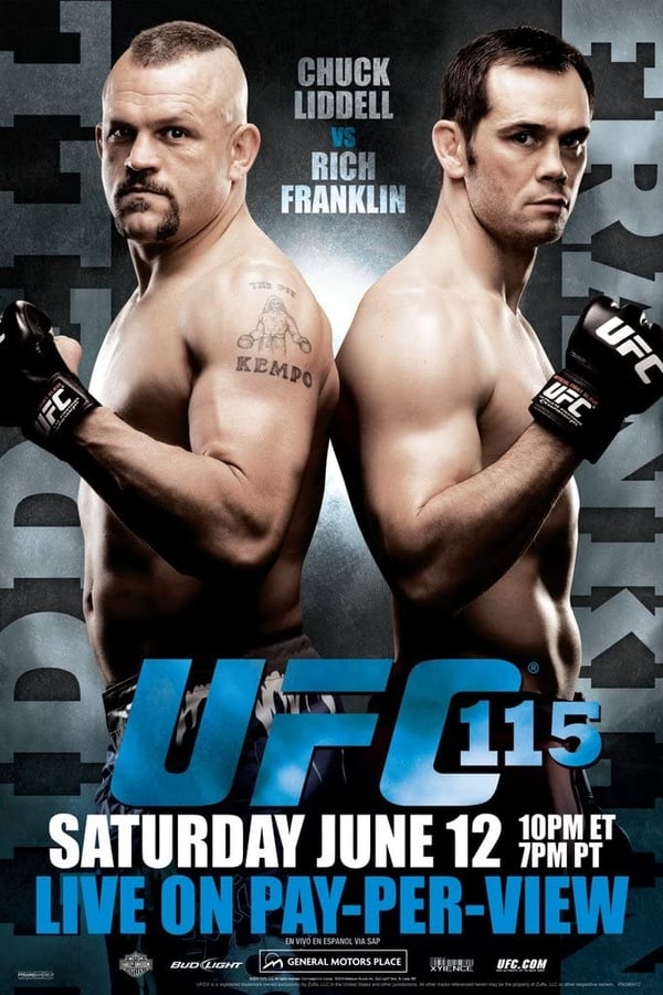 Cover of the movie UFC 115: Liddell vs. Franklin