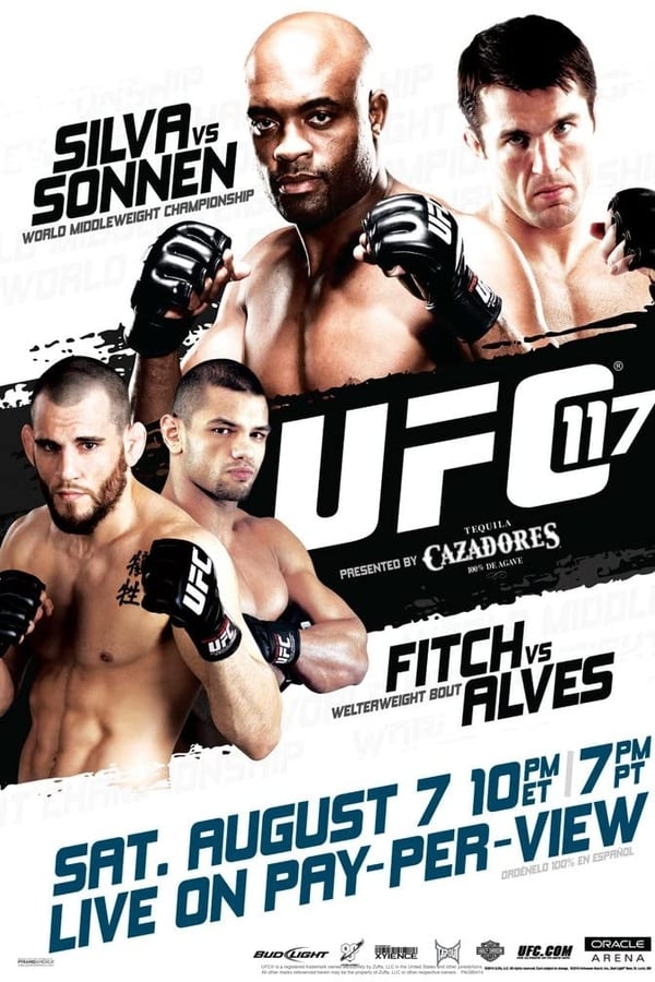 Cover of the movie UFC 117: Silva vs. Sonnen