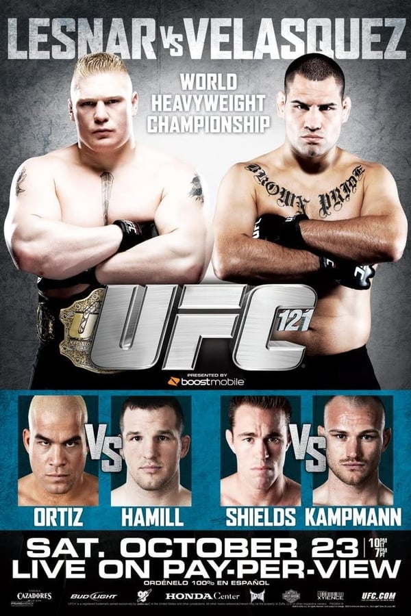 Cover of the movie UFC 121: Lesnar vs. Velasquez