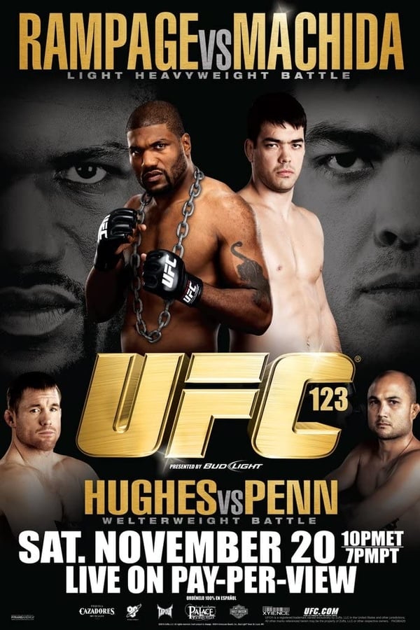 Cover of the movie UFC 123: Rampage vs. Machida