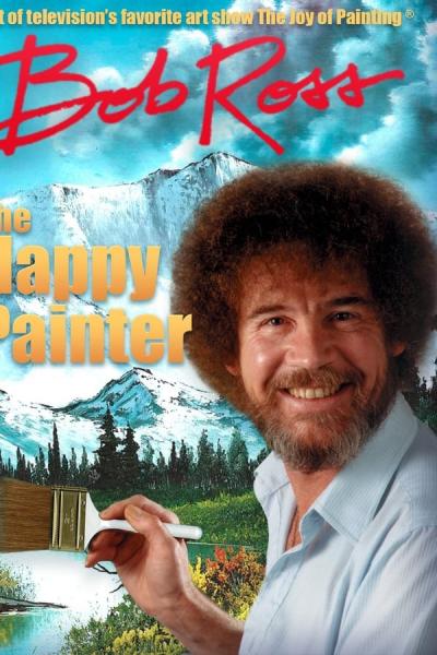 Cover of Bob Ross: The Happy Painter