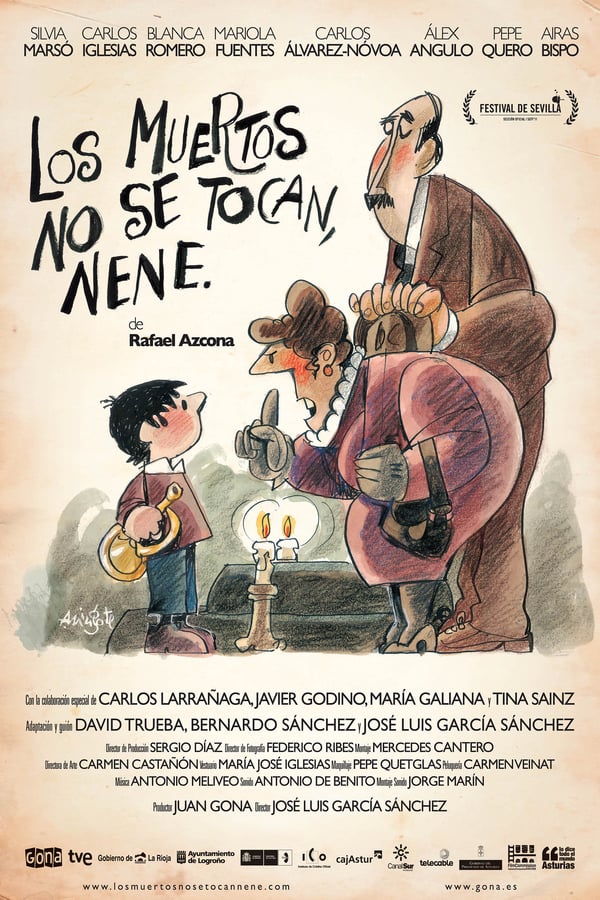 Cover of the movie Los muertos no se tocan, nene