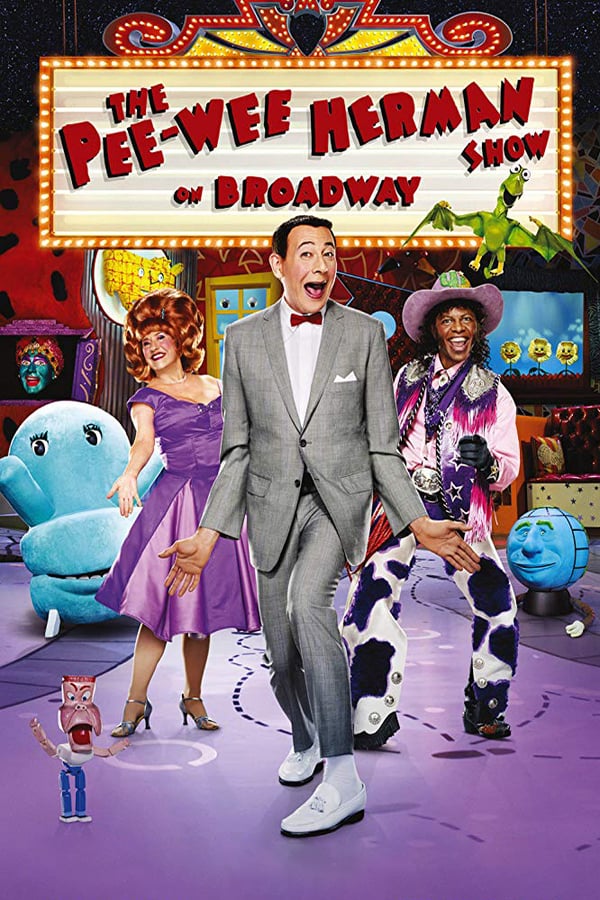 Cover of the movie The Pee-Wee Herman Show on Broadway