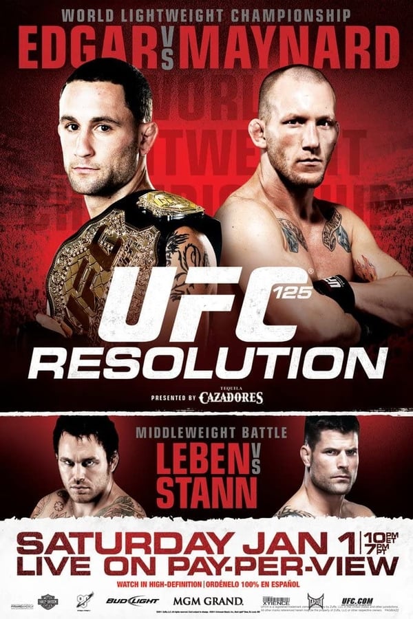 Cover of the movie UFC 125: Resolution