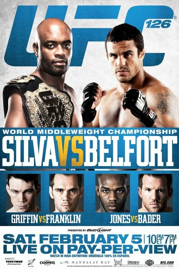 Cover of the movie UFC 126: Silva vs. Belfort