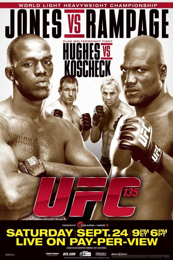 Cover of the movie UFC 135: Jones vs. Rampage