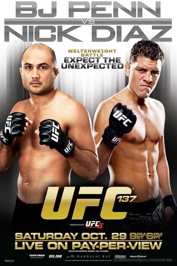 Cover of the movie UFC 137: Penn vs. Diaz