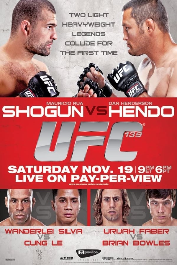 Cover of the movie UFC 139: Shogun vs. Henderson