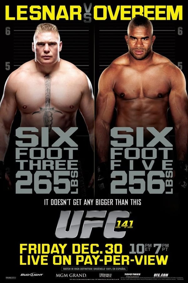 Cover of the movie UFC 141: Lesnar vs. Overeem