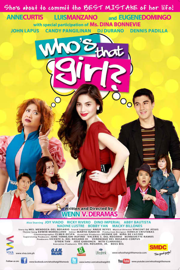 Cover of the movie Who's That Girl?