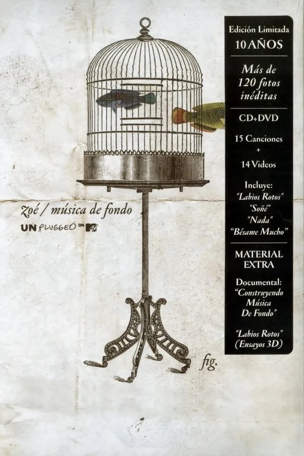 Cover of the movie Zoe: Musica de Fondo (MTV Unplugged)