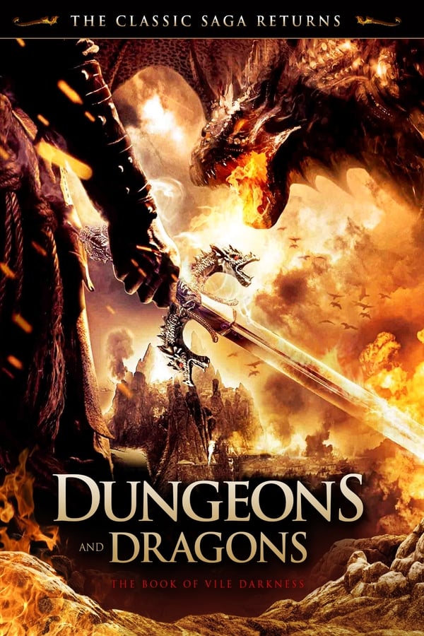 Cover of the movie Dungeons & Dragons: The Book of Vile Darkness