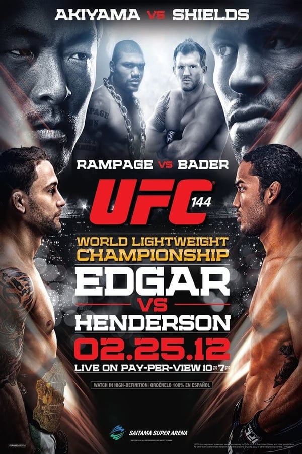 Cover of the movie UFC 144: Edgar vs. Henderson