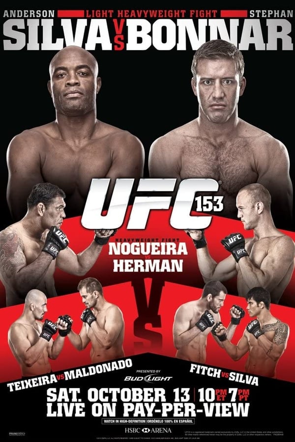 Cover of the movie UFC 153: Silva vs. Bonnar