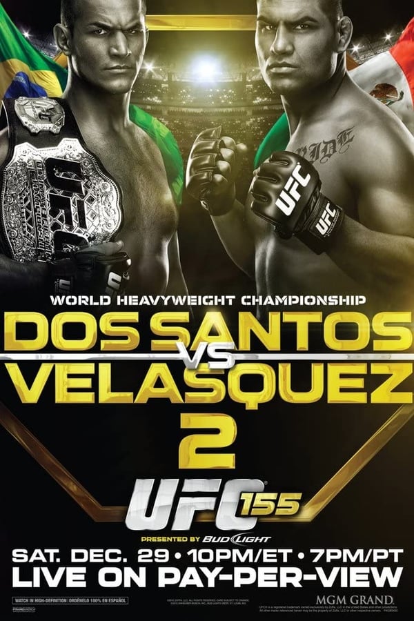 Cover of the movie UFC 155: Dos Santos vs. Velasquez 2