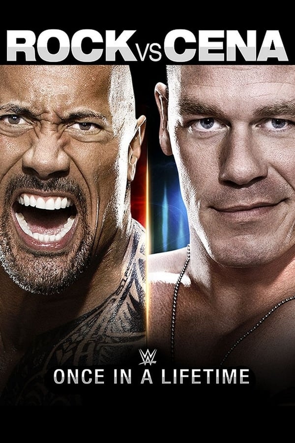 Cover of the movie WWE: The Rock vs John Cena: Once in a Lifetime