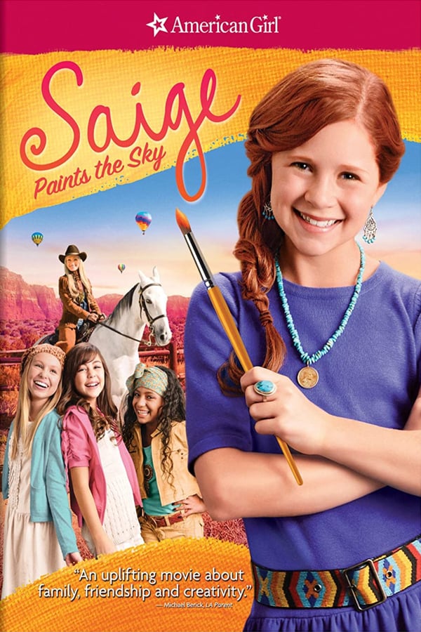 Cover of the movie An American Girl: Saige Paints the Sky