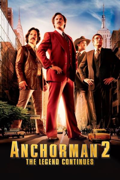 Cover of Anchorman 2: The Legend Continues