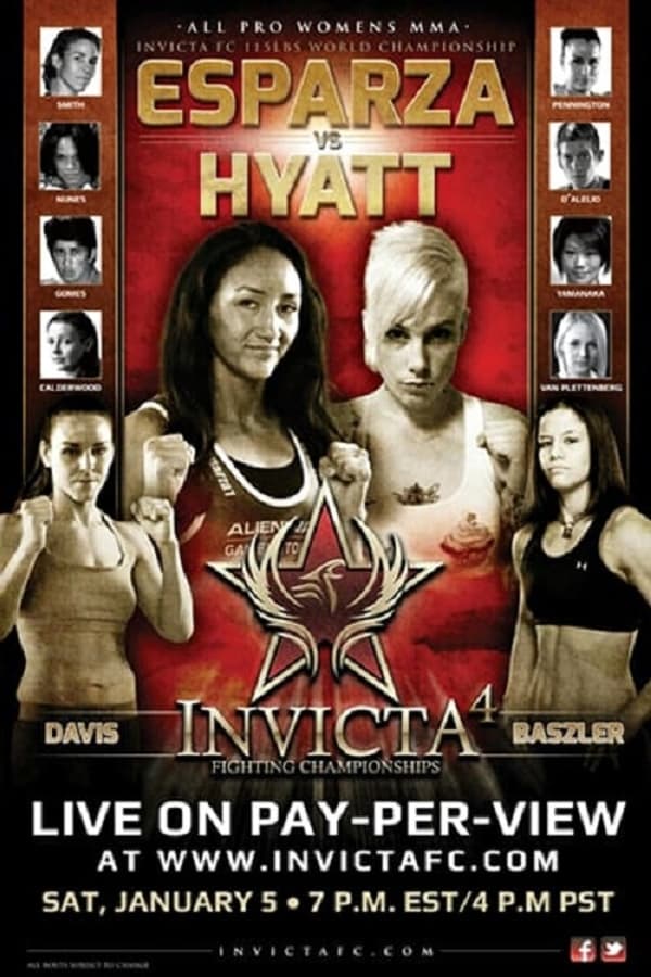 Cover of the movie Invicta FC 4: Esparza vs. Hyatt