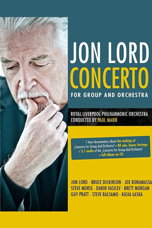 Cover of the movie Jon Lord: Concerto for Group & Orchestra