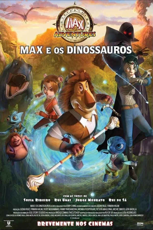 Cover of the movie Max Adventures in Dinoterra