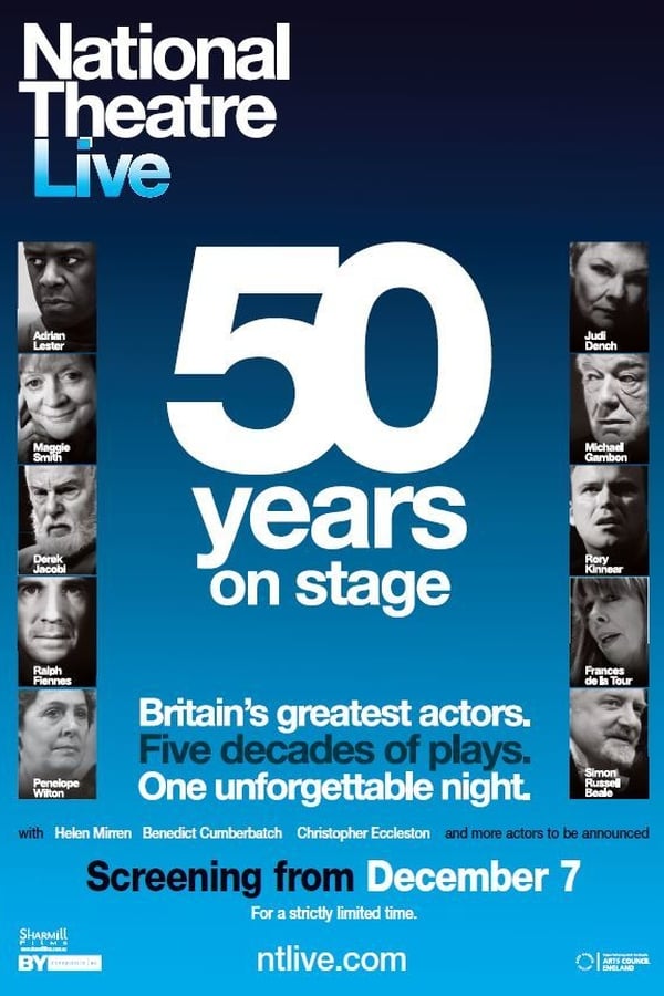 Cover of the movie National Theatre Live: Fifty Years on Stage