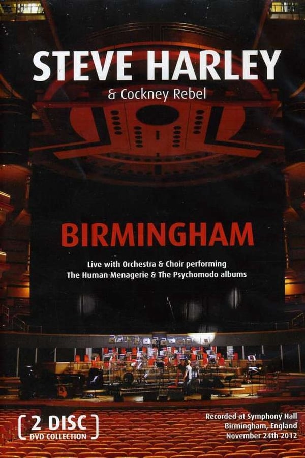 Cover of the movie Steve Harley & Cockney Rebel: Birmingham - Live With Orchestra & Choir
